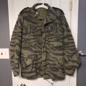 tiger stripe m65 jacket